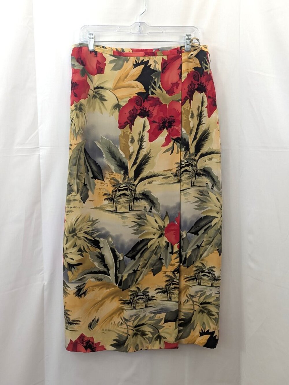 Liz Claiborne Vintage Hawaiian Wrap Skirt